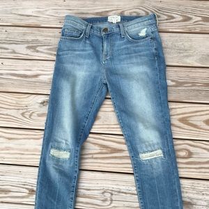 Current Elliot distressed jeans